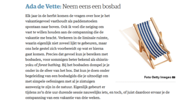 houd het vakantiegevoel vast